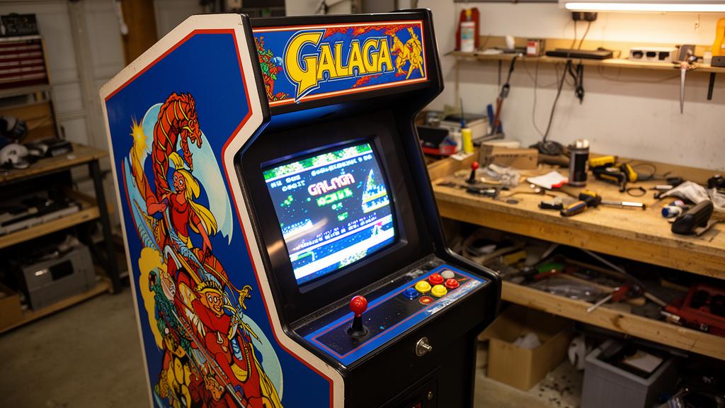 Restoring a 1982 Galaga Cabinet